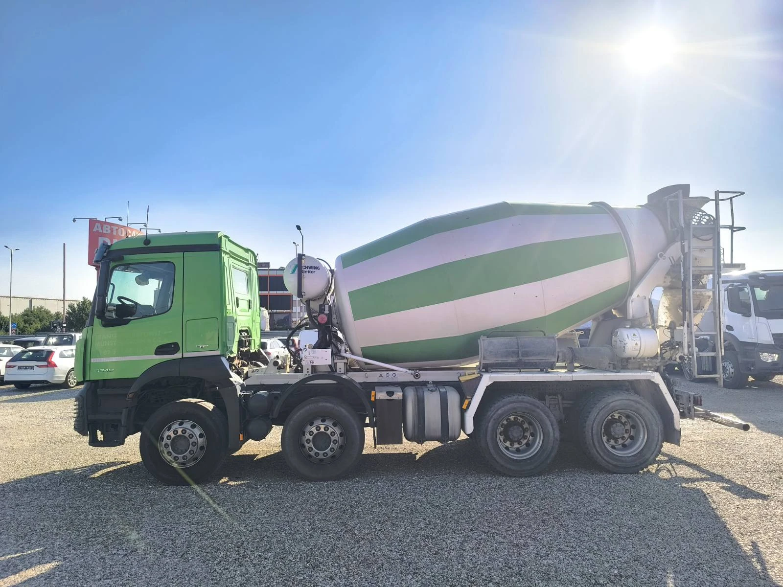 Бетон миксер Mercedes AROCS 3240 STETTER 9M3 - изображение 4