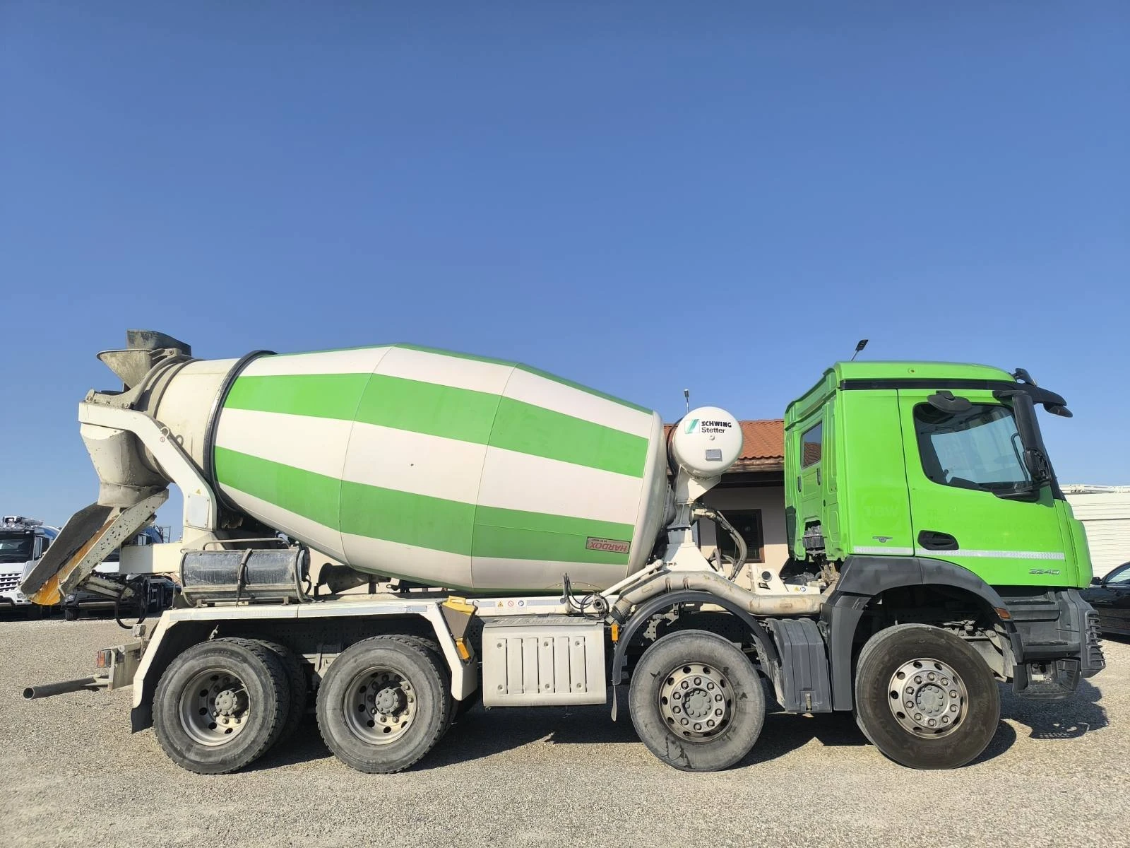 Бетон миксер Mercedes AROCS 3240 STETTER 9M3 - изображение 8