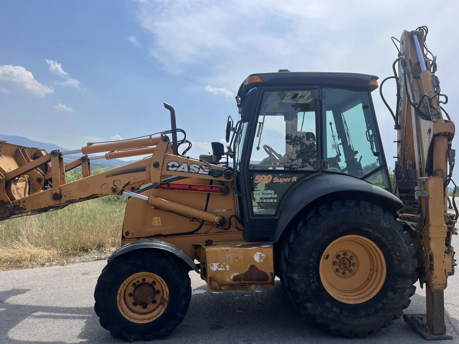 Багер Case 590 Super R Климатик - изображение 2