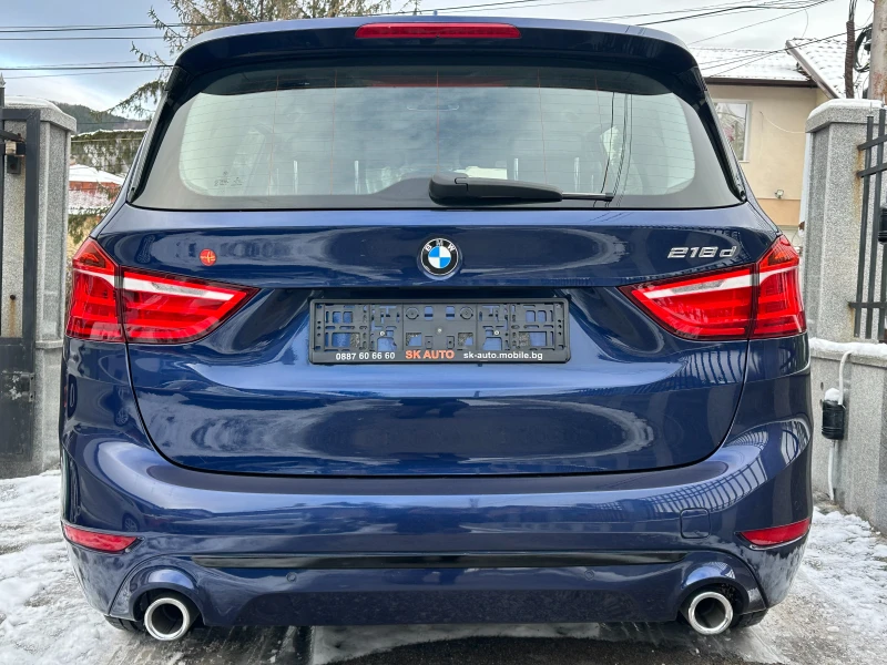BMW 2 Gran Tourer 218d-Luxury-119000км- LED-NAVI-КОЖА-AUTOMAT-PDC-7м, снимка 5 - Автомобили и джипове - 53049197