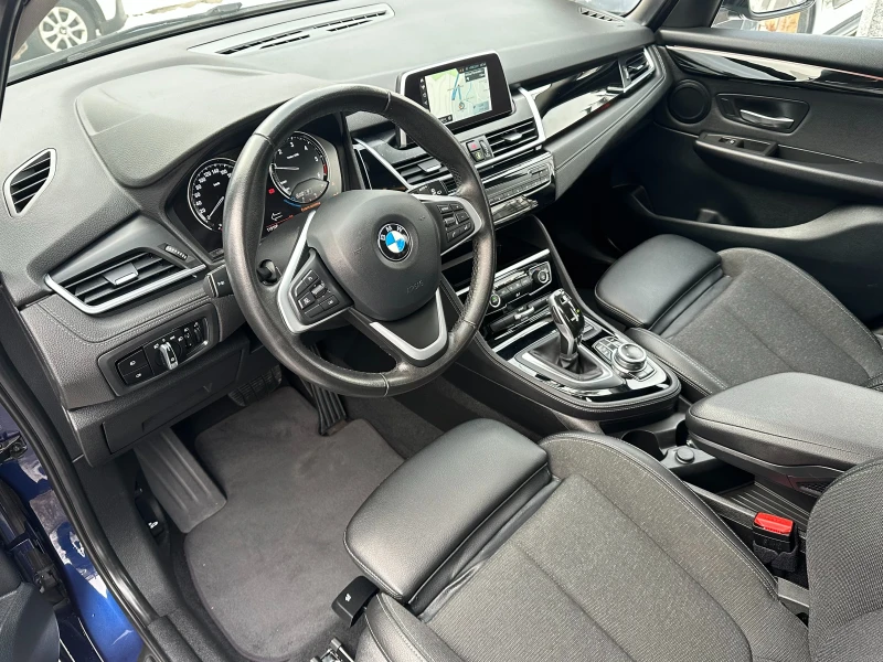 BMW 2 Gran Tourer 218d-Luxury-119000км- LED-NAVI-КОЖА-AUTOMAT-PDC-7м, снимка 8 - Автомобили и джипове - 53049197