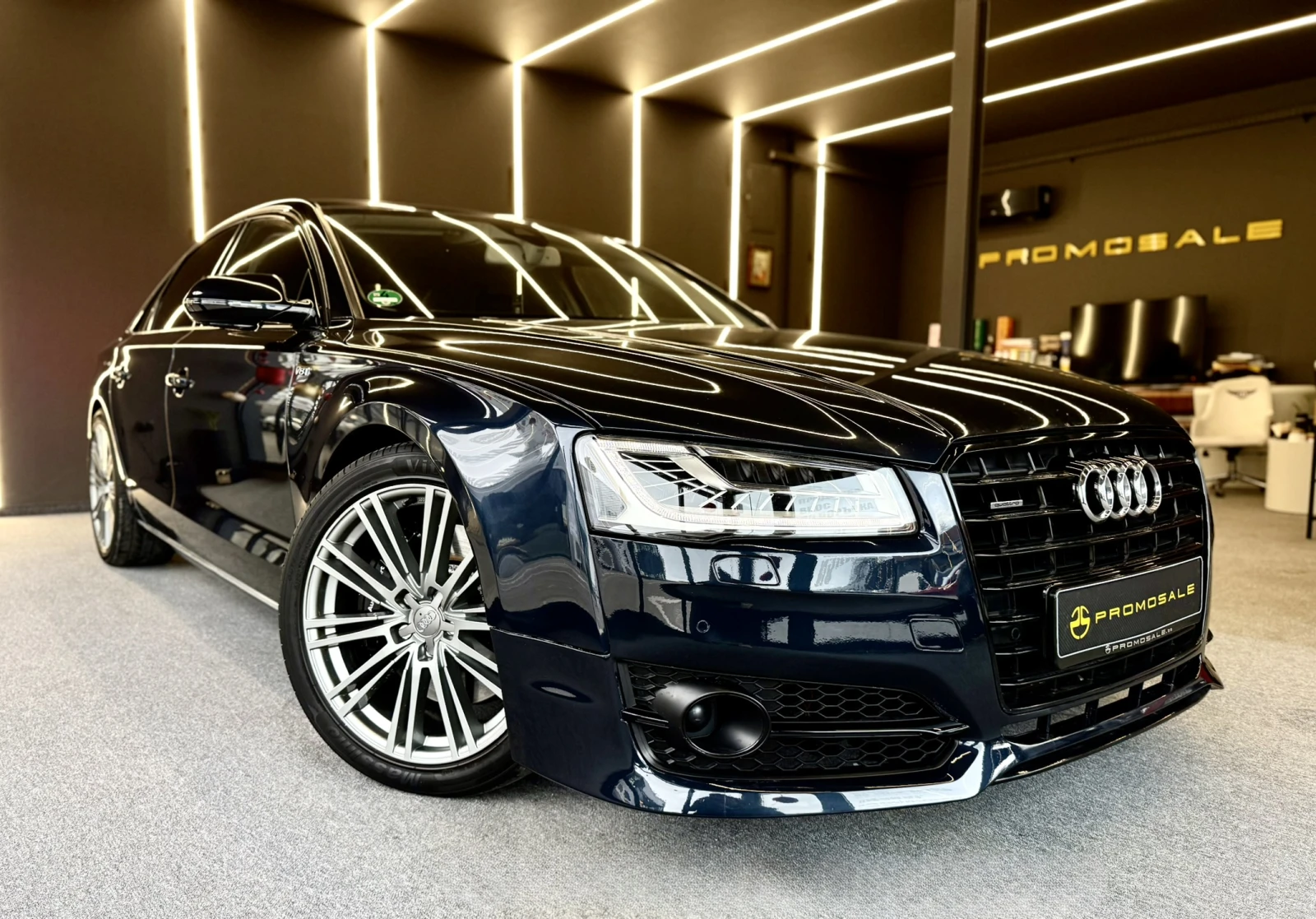 Audi A8 Matrix* Head-up* Масаж* Лизинг, снимка 1