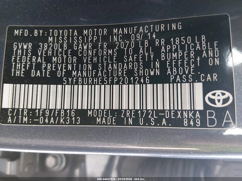 Toyota Corolla 1.8L I-4 DOHC, VVT, 132HP Front Wheel Drive | Mobile.bg � ����������� 9