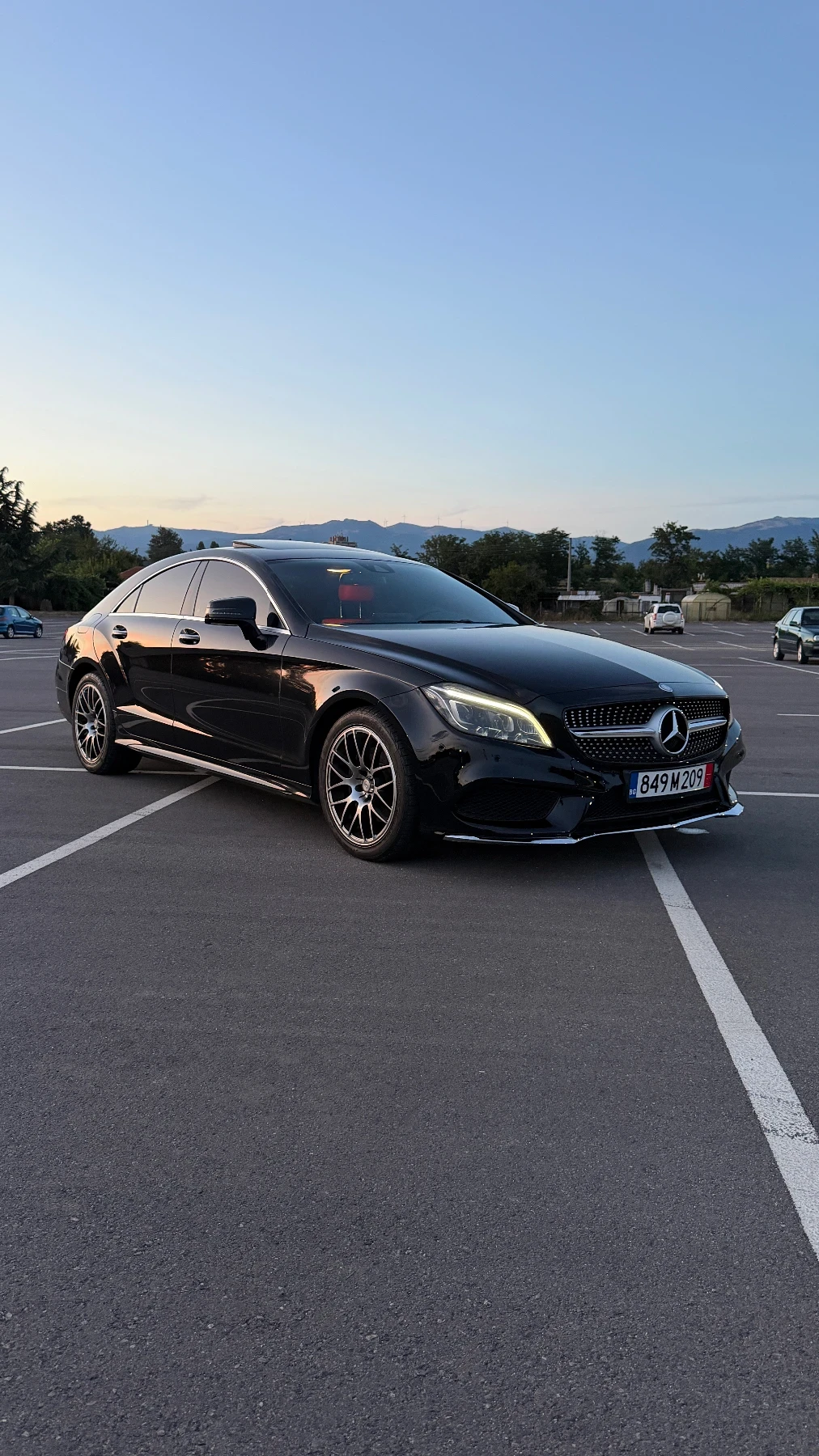 Mercedes-Benz CLS 400 4 MATIC AMG ПАКЕТ | DESIGNO RED | ЕЛ.ЩОРА | , снимка 3 - Автомобили и джипове - 55319259