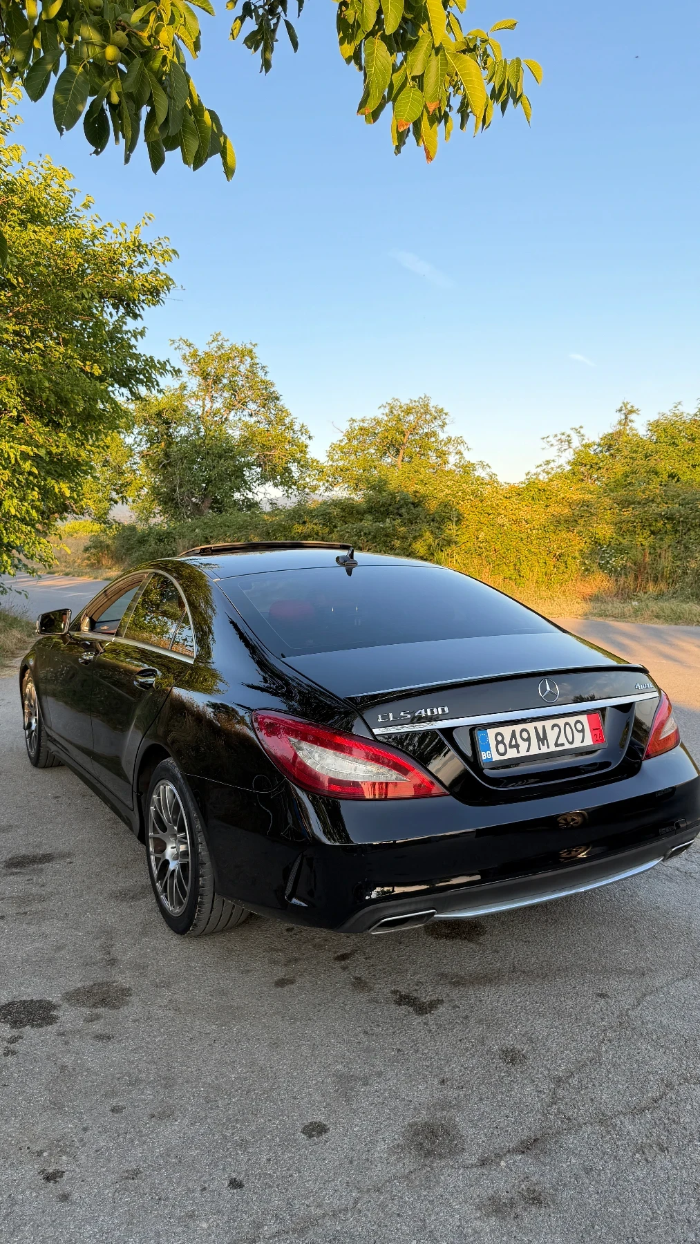 Mercedes-Benz CLS 400 4 MATIC AMG ПАКЕТ | DESIGNO RED | ЕЛ.ЩОРА | , снимка 6 - Автомобили и джипове - 55319259