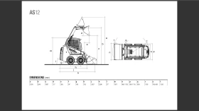Мини челни товарачи Atlas Copco AS12, снимка 17