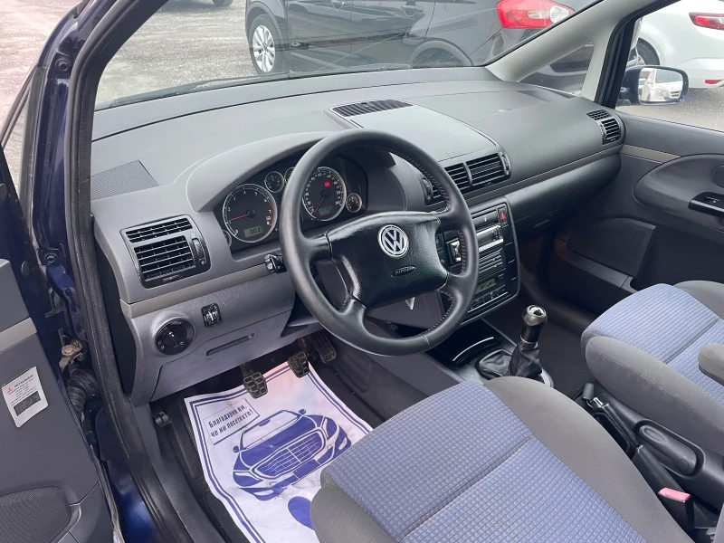 VW Sharan 1.8T БЕНЗИН 6+ 1, снимка 8 - Автомобили и джипове - 48474724