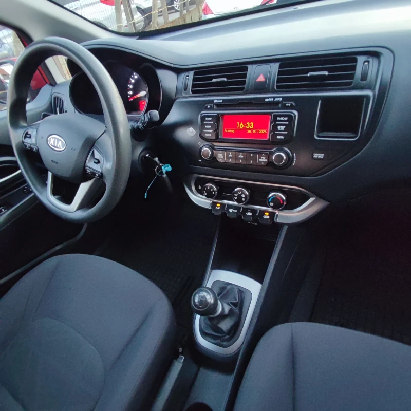 Kia Rio 1.25i* KLIMATIK* 85кс* EURO5B* , снимка 12 - Автомобили и джипове - 53287178
