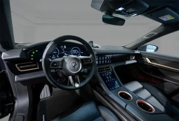 Porsche Taycan Turbo S Sport Turismo = Carbon = Гаранция - изображение 8