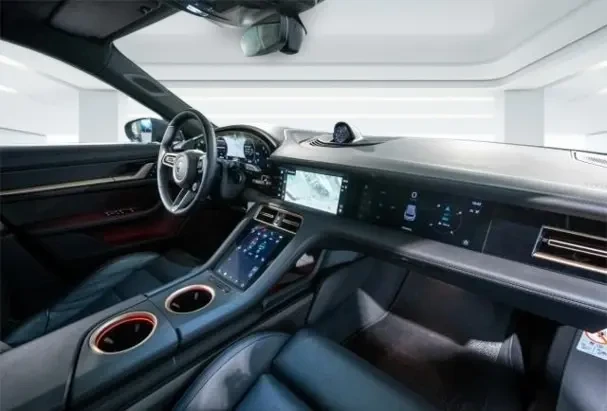 Porsche Taycan Turbo S Sport Turismo = Carbon = Гаранция, снимка 12 - Автомобили и джипове - 53524111