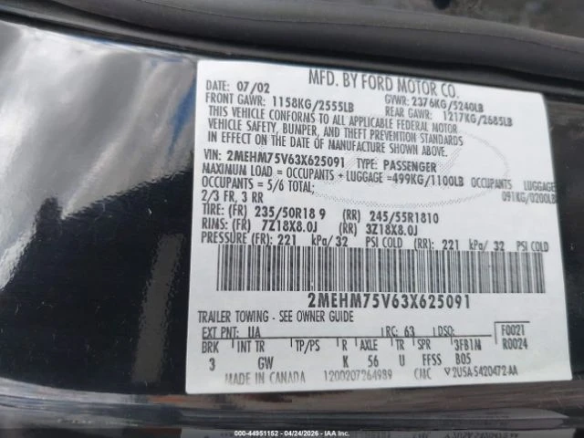 Mercury Marauder V8 4.6 | Mobile.bg � ����������� 9