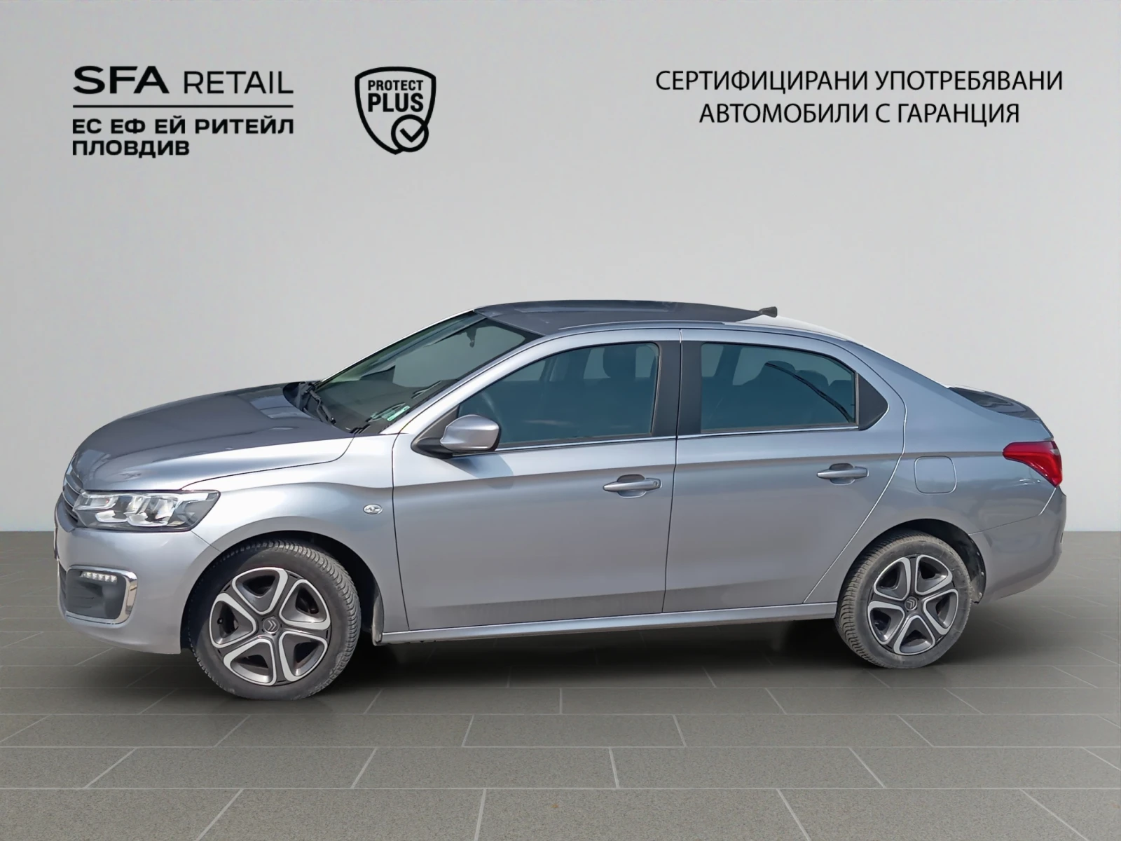 Citroen C-Elysee SHINE BlueHDi 100 S&S BM6 E6, снимка 4 - Автомобили и джипове - 54697358