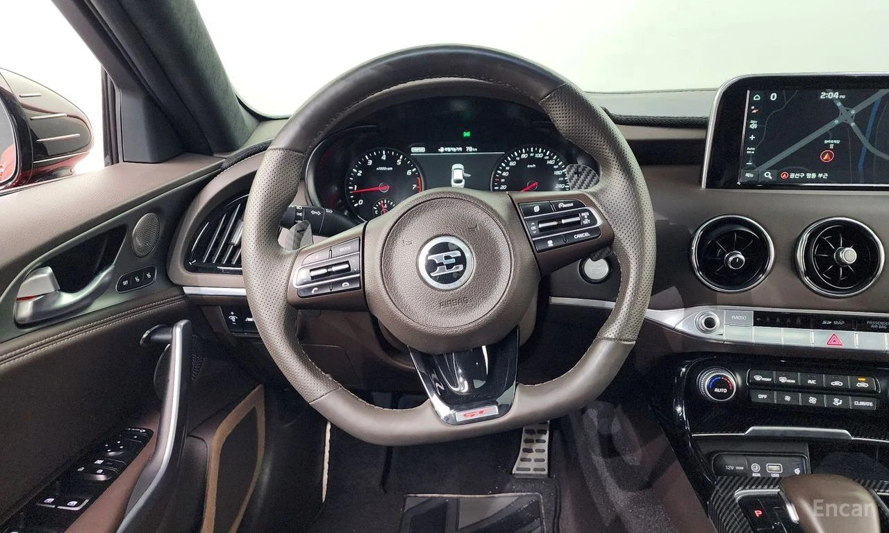 Kia Stinger 3.3* TURBO* GT* ПОДГРЕВ* ОБДУХВАНЕ* ХЕДЪП* LANE* A, снимка 7 - Автомобили и джипове - 54730123