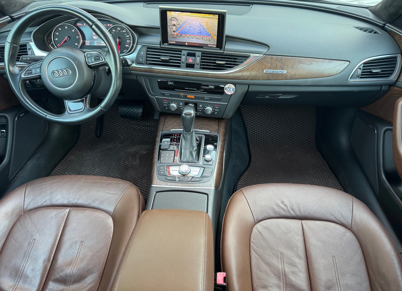 Audi A6 3, 0TFSI 310ps, satin gray, android, 4x4, Auto Sta, снимка 13 - Автомобили и джипове - 55162166