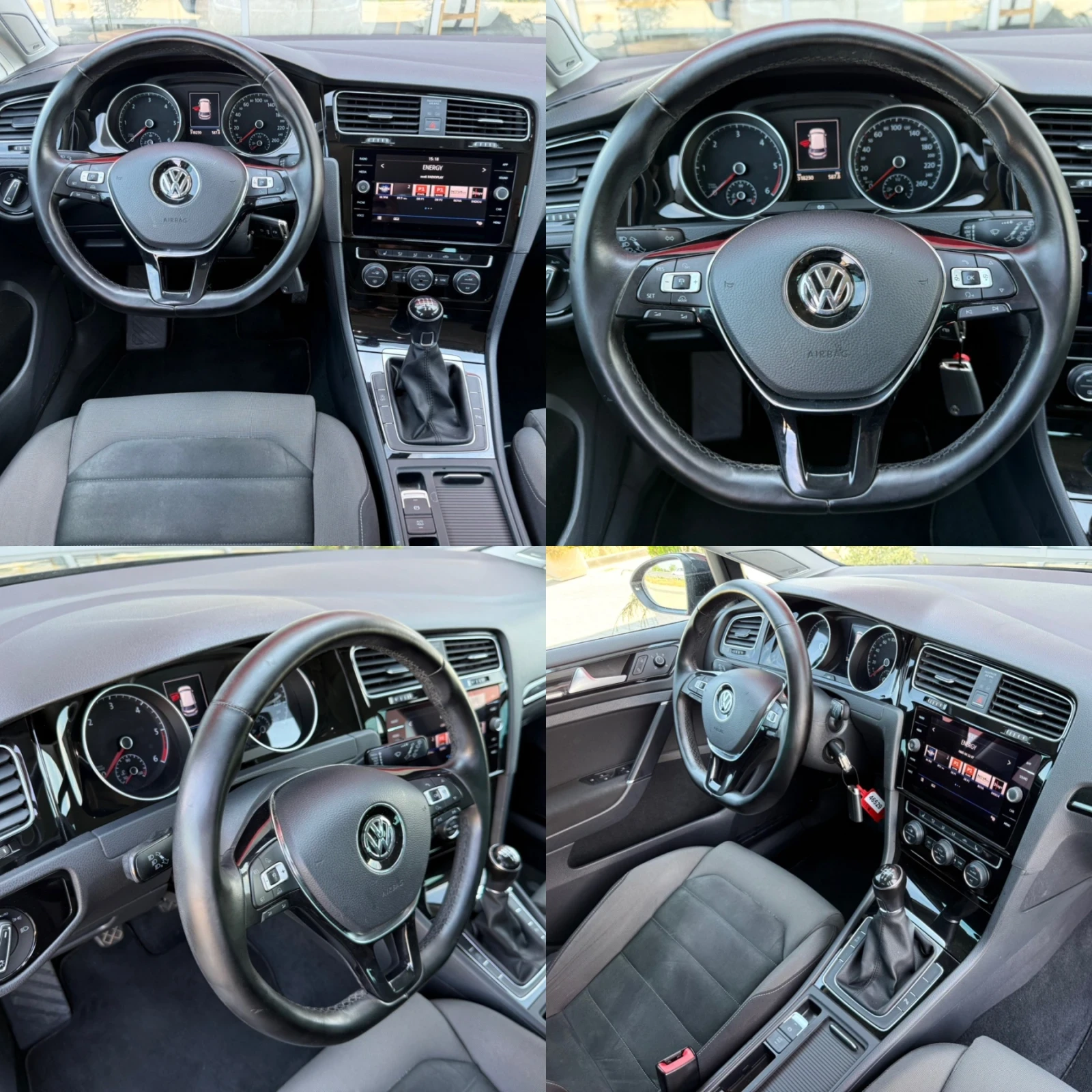 VW Golf VII 2.0 TDI 150к.с FACELIFT / HIGHLINE / CAMERA , снимка 14 - Автомобили и джипове - 55210684