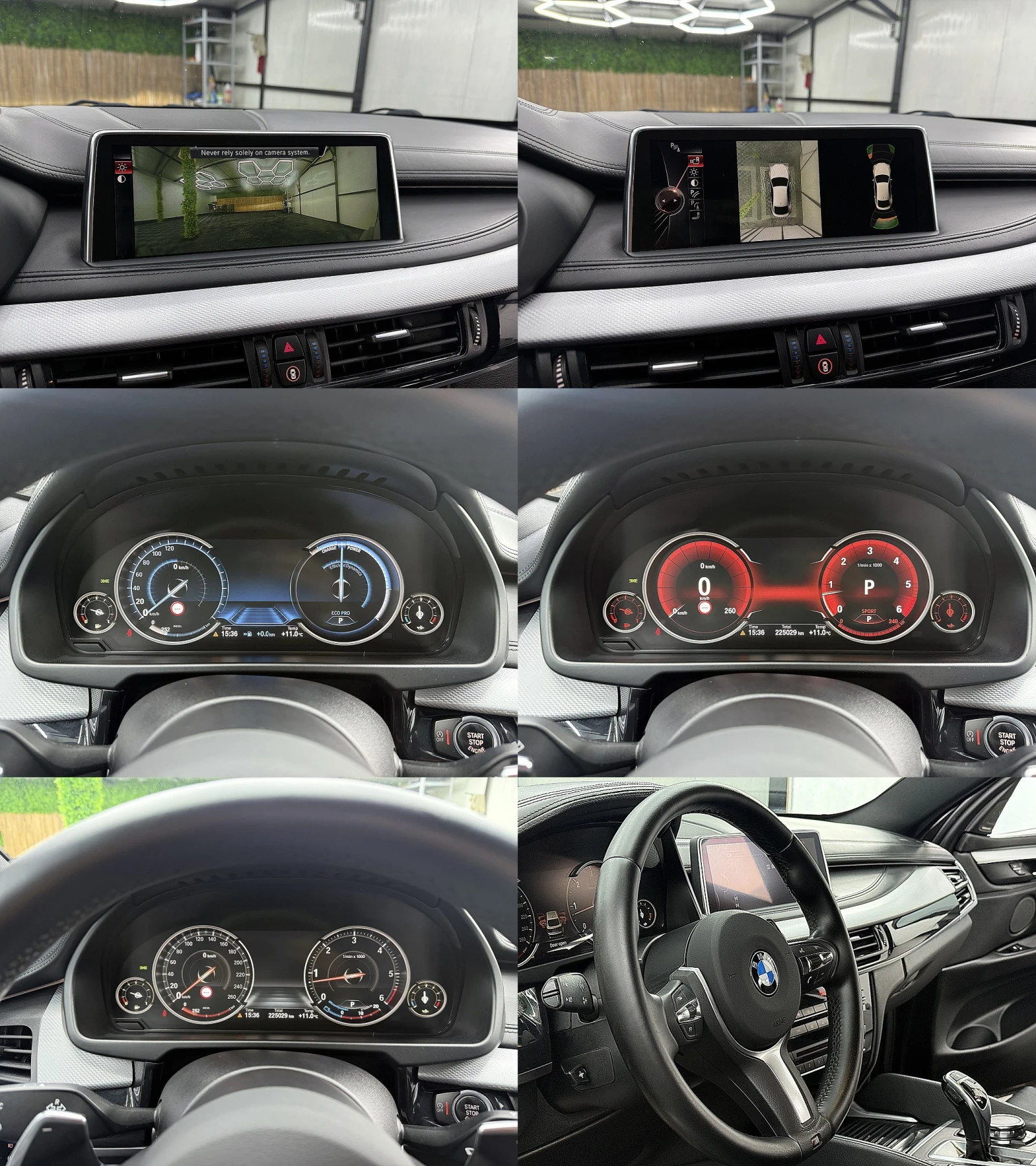 BMW X6 4.0D/M-paket/START STOP/Keyless/СОБСТВЕН ЛИЗИНГ, снимка 14 - Автомобили и джипове - 54288519