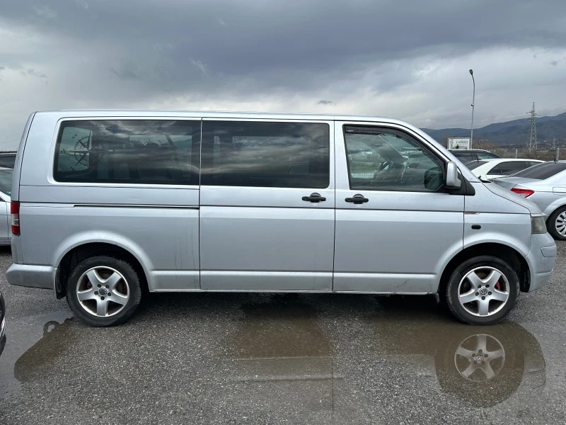 VW T5 CARAVELLE* ДЪЛГА БАЗА* * 9-МЕСТЕН, снимка 4 - Бусове и автобуси - 49533564