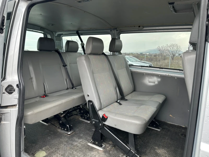 VW T5 CARAVELLE* ДЪЛГА БАЗА* * 9-МЕСТЕН, снимка 11 - Бусове и автобуси - 49533564