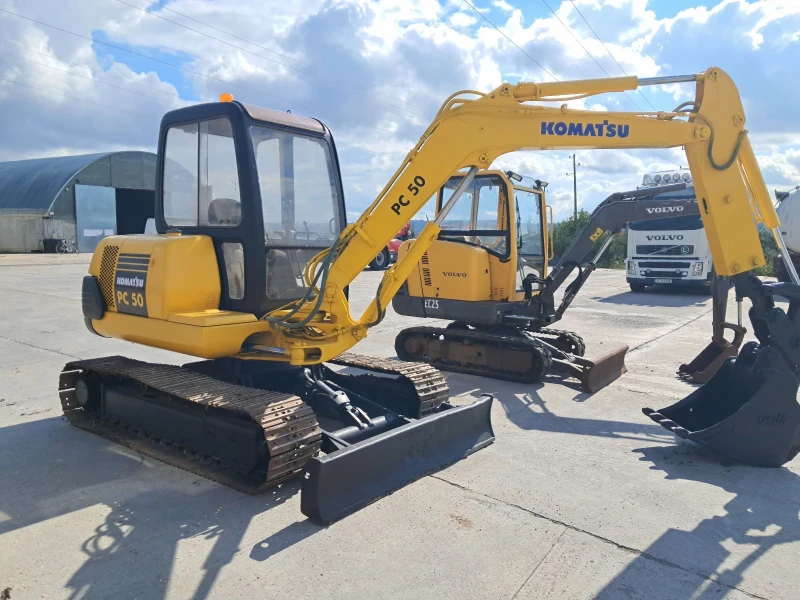 Багер Komatsu  РС-50, снимка 3 - Индустриална техника - 52086944