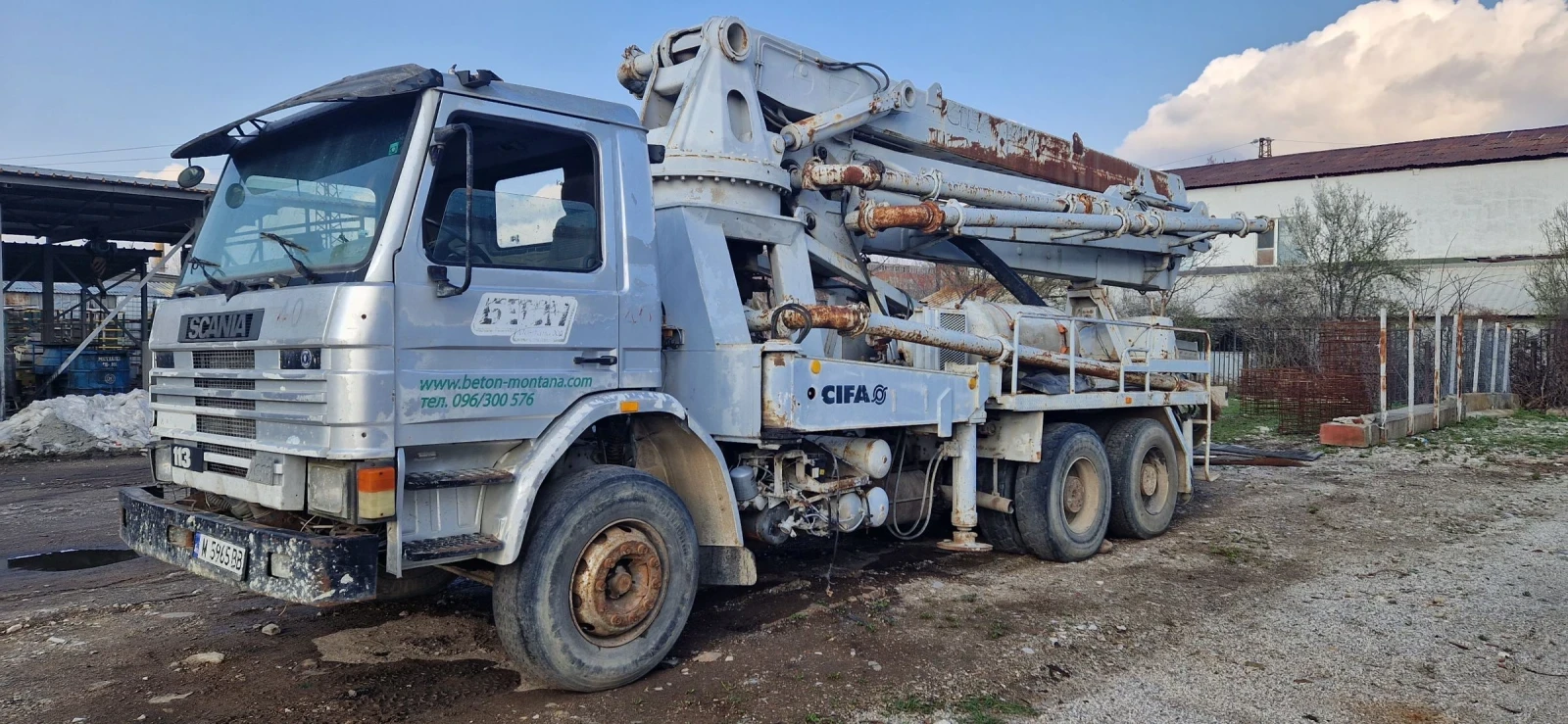 Бетон помпа Scania Cifa K2X32