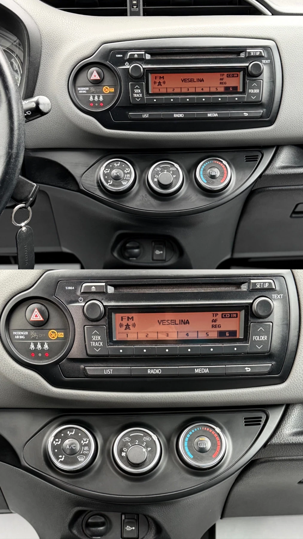 Toyota Yaris 1.3VVT-i* FACE* DYNAMIC* 80000KM* �������� ������ | Mobile.bg � ����������� 11