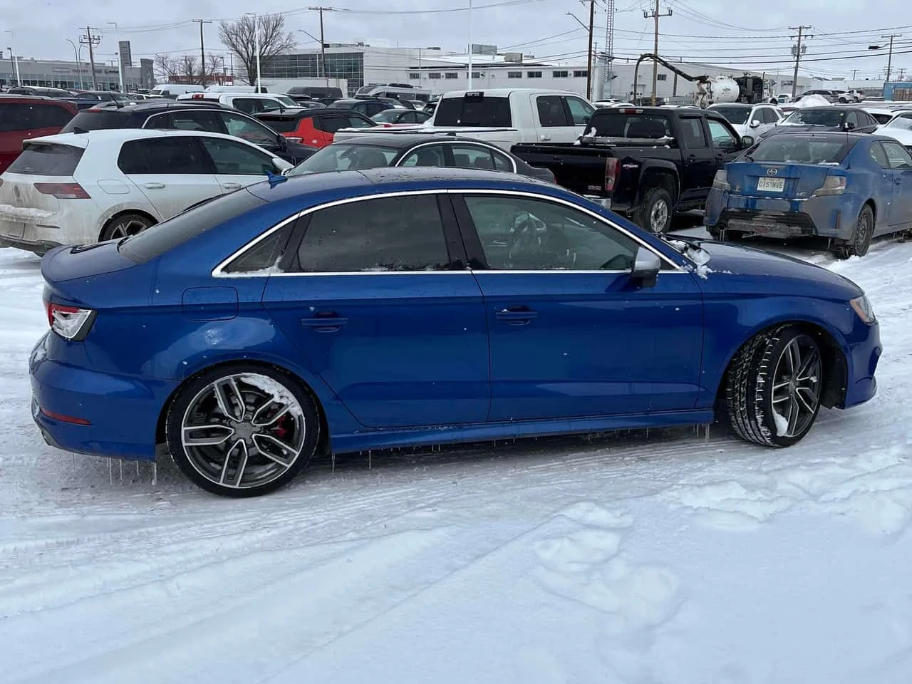 Audi A3 /S3/2.0T TECHNIK /CARFAX/Подгрев/Памет/Дистроник/, снимка 3 - Автомобили и джипове - 54224700