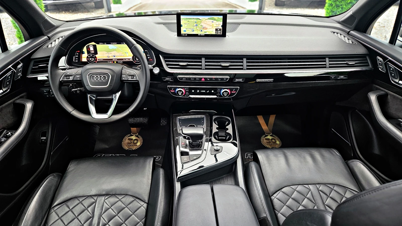 Audi Q7 BLACK EDITION/S-LINE/MATRIX/360CAM/DISTR/BOSE/LIZI - изображение 8