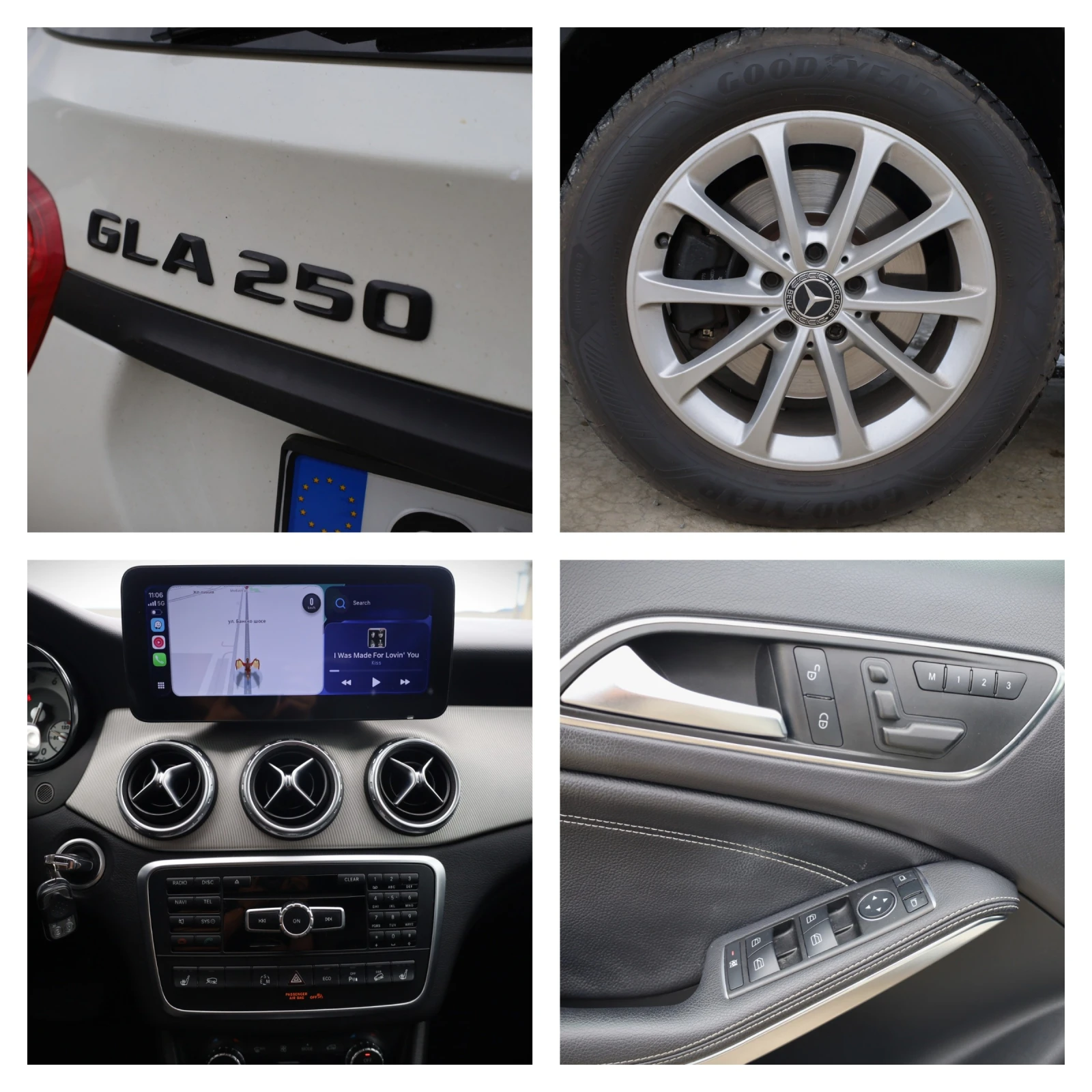Mercedes-Benz GLA 250 4Matic | Carplay | Pano| Cam| Blind Sp| Distronic, снимка 13 - Автомобили и джипове - 55170484