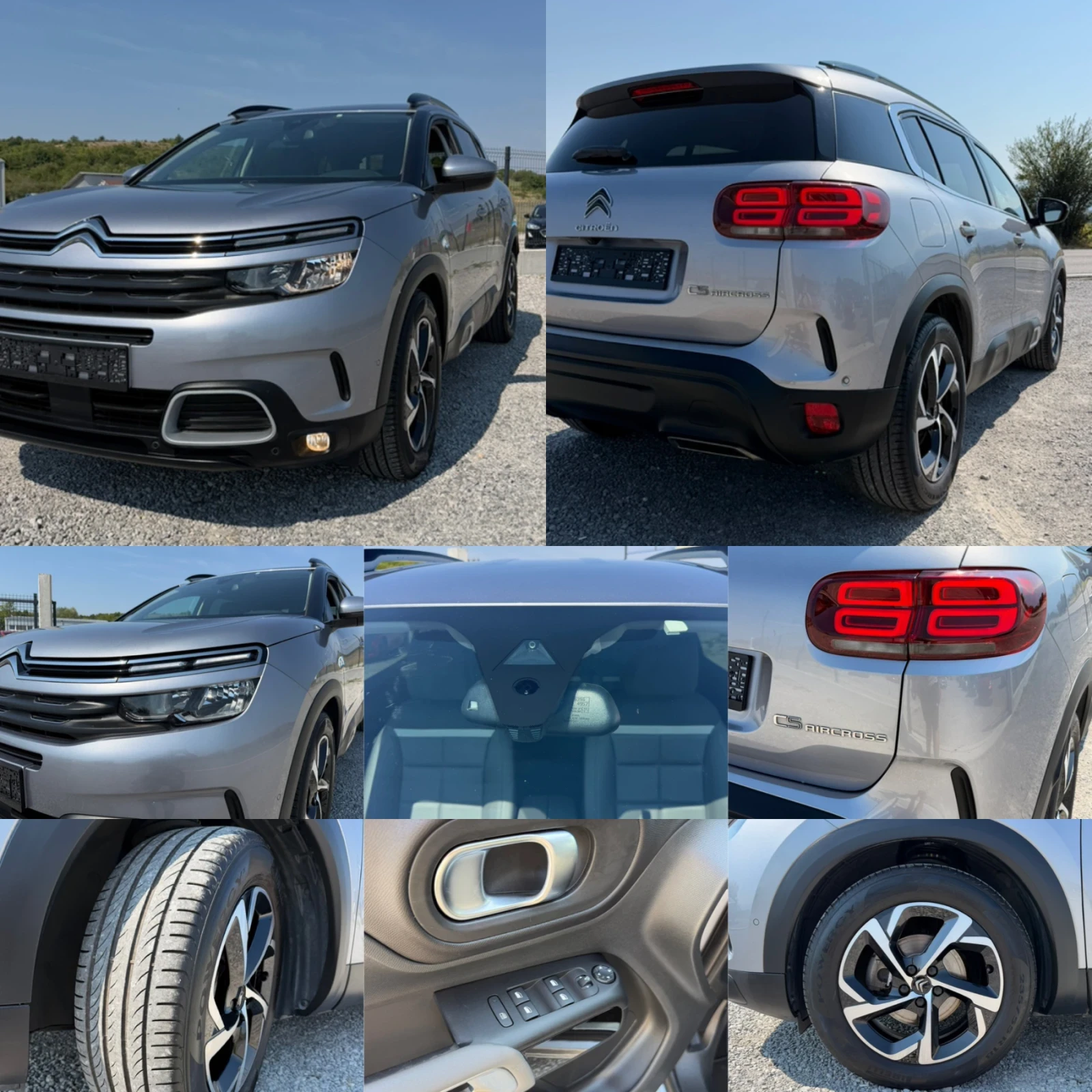 Citroen C5 Aircross 1.2T SHINE SERVICE BOOK EURO 6D TUV COC, снимка 9 - Автомобили и джипове - 55710866