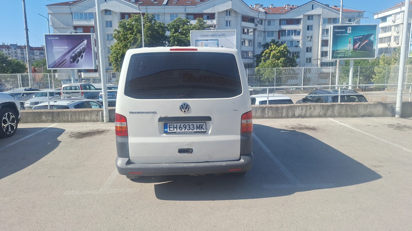 VW T5 9 местен, снимка 5 - Бусове и автобуси - 56301132