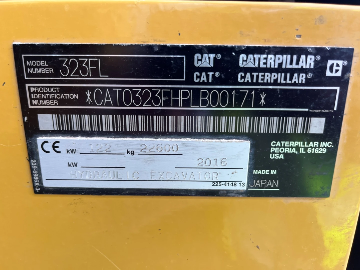 Багер Cat 323FL - изображение 5