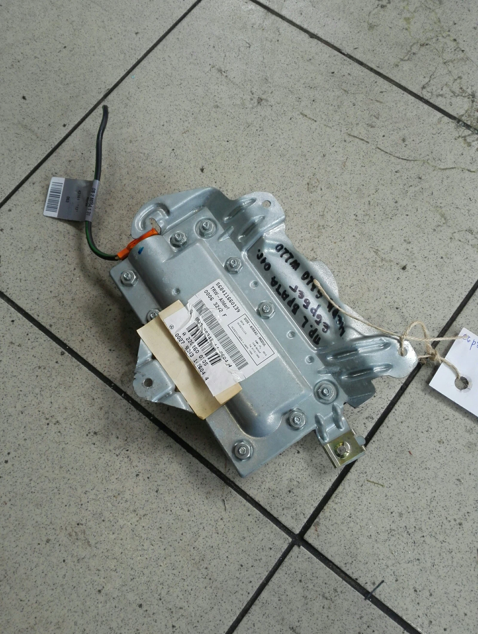 Еърбег предна лява врата Мерцедес S320 W220