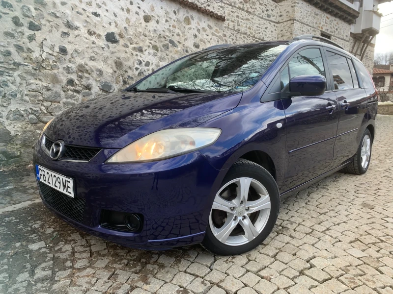 Mazda 5 2.0 143 7 Места , снимка 1 - Автомобили и джипове - 48893576