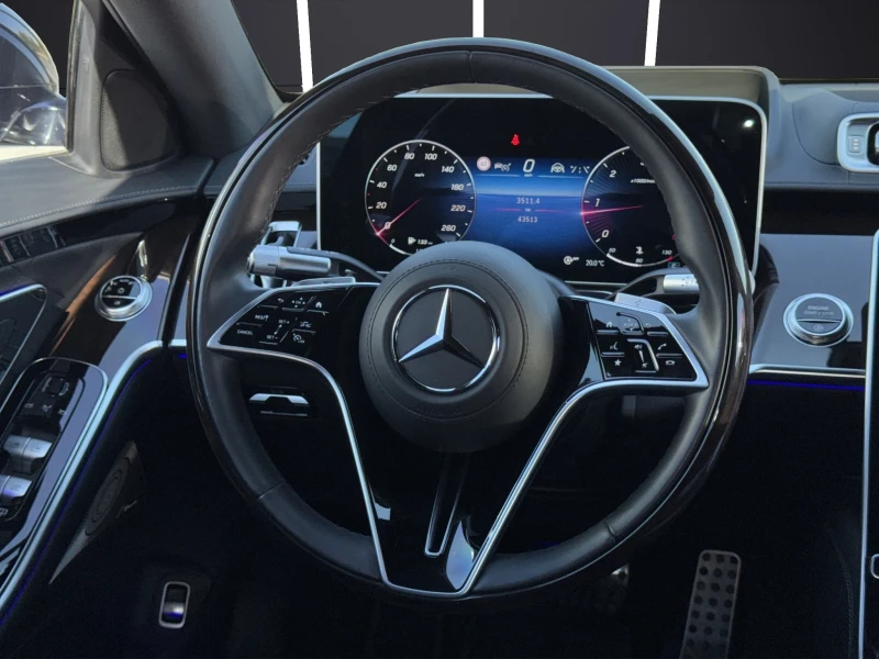Mercedes-Benz S 400 d* L* AMG* PANO* BURM* EXCLUSIVE* HEAD UP* 43000КМ, снимка 9 - Автомобили и джипове - 51520388
