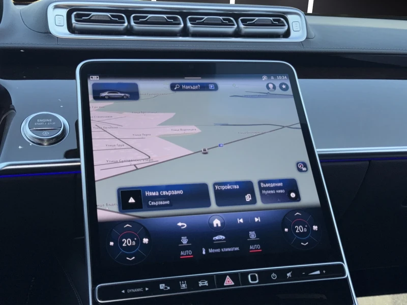 Mercedes-Benz S 400 d* L* AMG* PANO* BURM* EXCLUSIVE* HEAD UP* 43000КМ, снимка 11 - Автомобили и джипове - 51520388