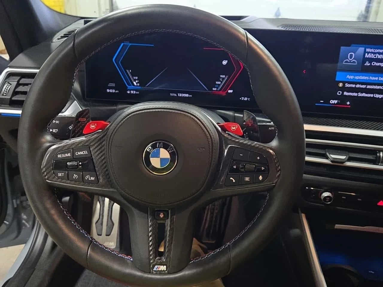 BMW M3 COMPETITION| CARBON| 360| HUD| PANO| , снимка 11 - Автомобили и джипове - 53950028