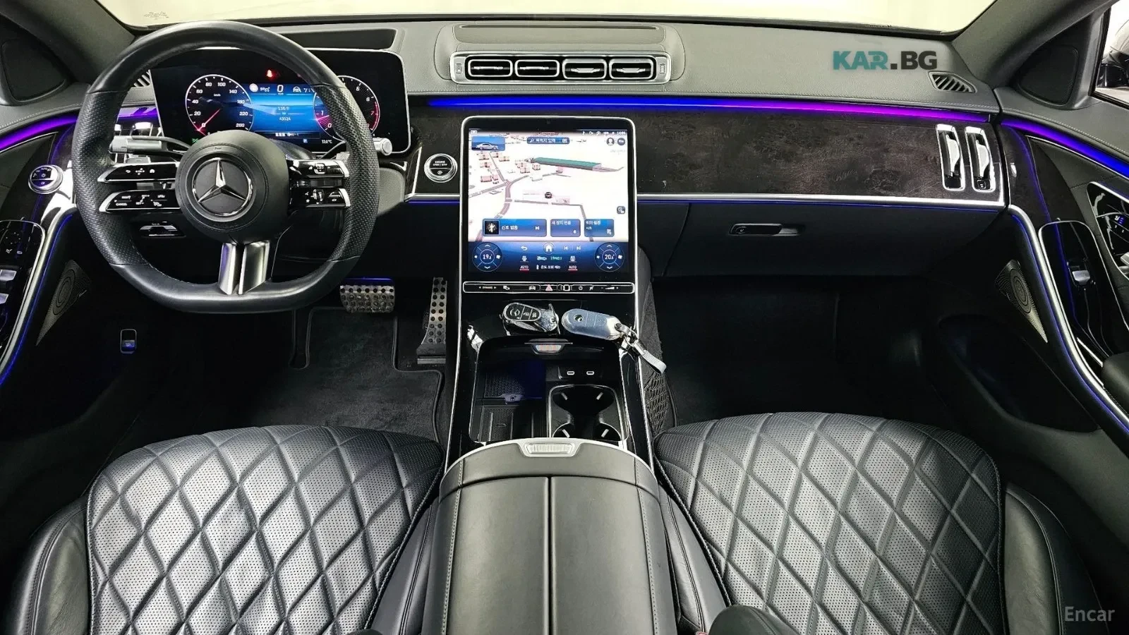 Mercedes-Benz S 500 LONG* 4MATIC* BURM* PANO* МОНИТОРИ* 360* HUD, снимка 16 - Автомобили и джипове - 55145336