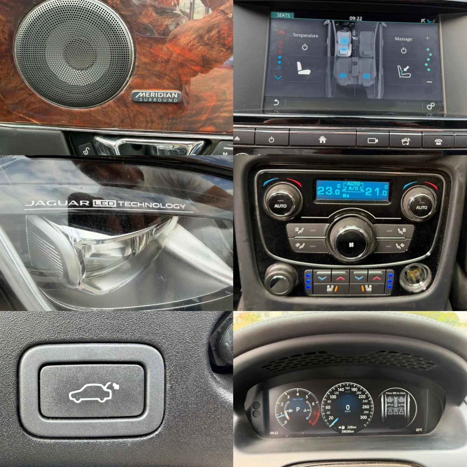Jaguar Xj LONG#PORTFOLIO#PANORAMA#4xОБДУХ#ALCANTARA#AWD, снимка 17 - Автомобили и джипове - 55965730