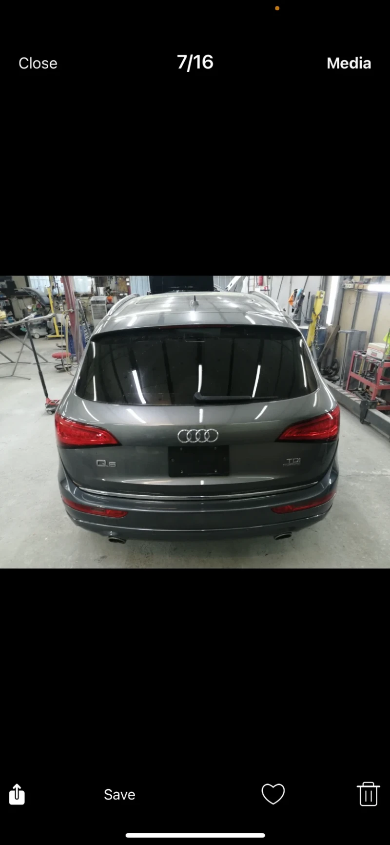 Audi Q5 2015 Audi Q5 3.0 TDI 245 hp 66.500 километра.  , снимка 5 - Автомобили и джипове - 52110000