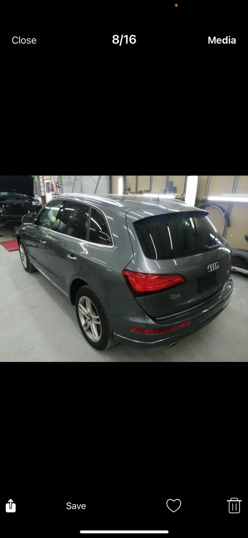 Audi Q5 2015 Audi Q5 3.0 TDI 245 hp 66.500 километра.  , снимка 6 - Автомобили и джипове - 52110000