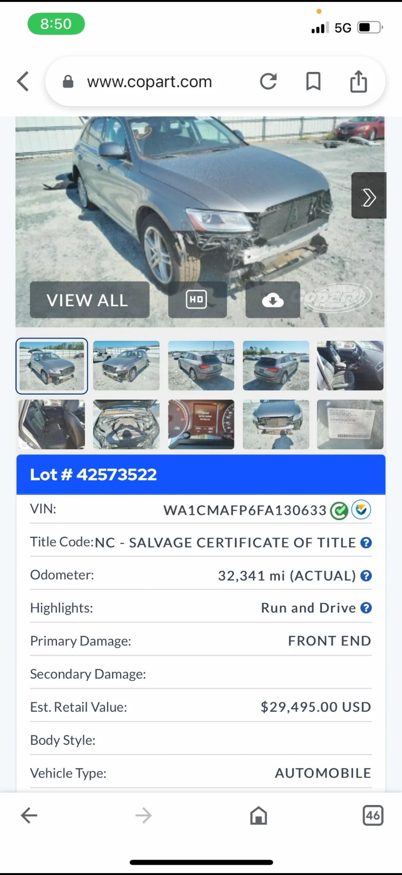 Audi Q5 2015 Audi Q5 3.0 TDI 245 hp 66.500 .   | Mobile.bg   16