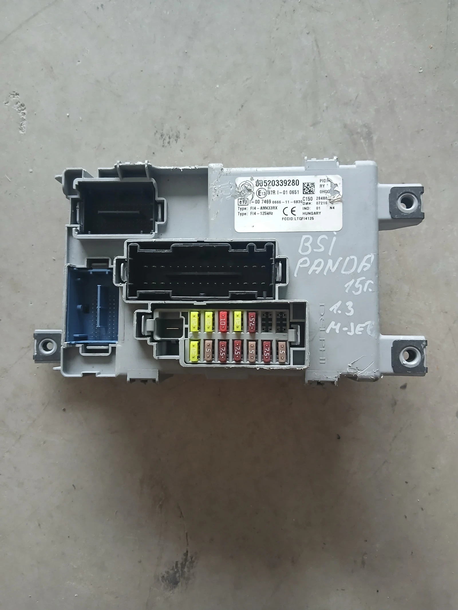 00520339280 BSI Mодул Fiat Panda 2015г