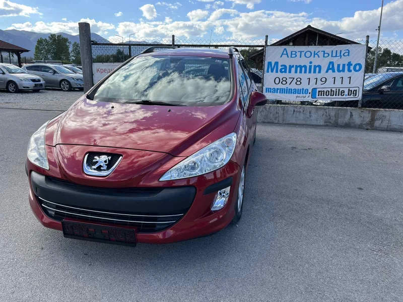 Peugeot 308 SW 1.4I 91кс EURO 5 КЛИМАТИК, снимка 1 - Автомобили и джипове - 47498197