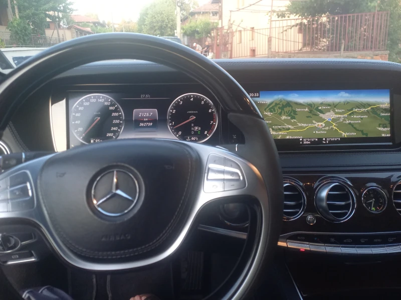 Mercedes-Benz S 500 Long 4-matic, снимка 10 - Автомобили и джипове - 52592358