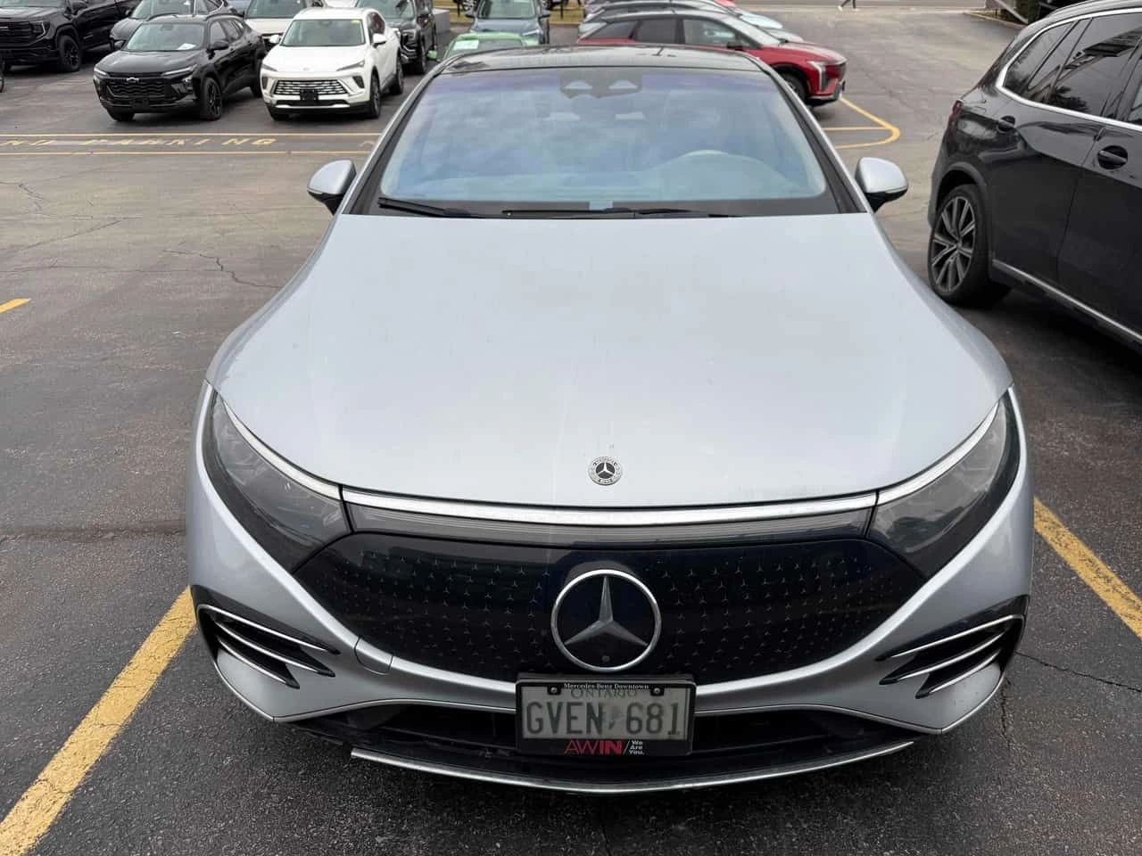 Mercedes-Benz EQS  580 /DIS/HUD/BURMESTER/360, снимка 6 - Автомобили и джипове - 53978340