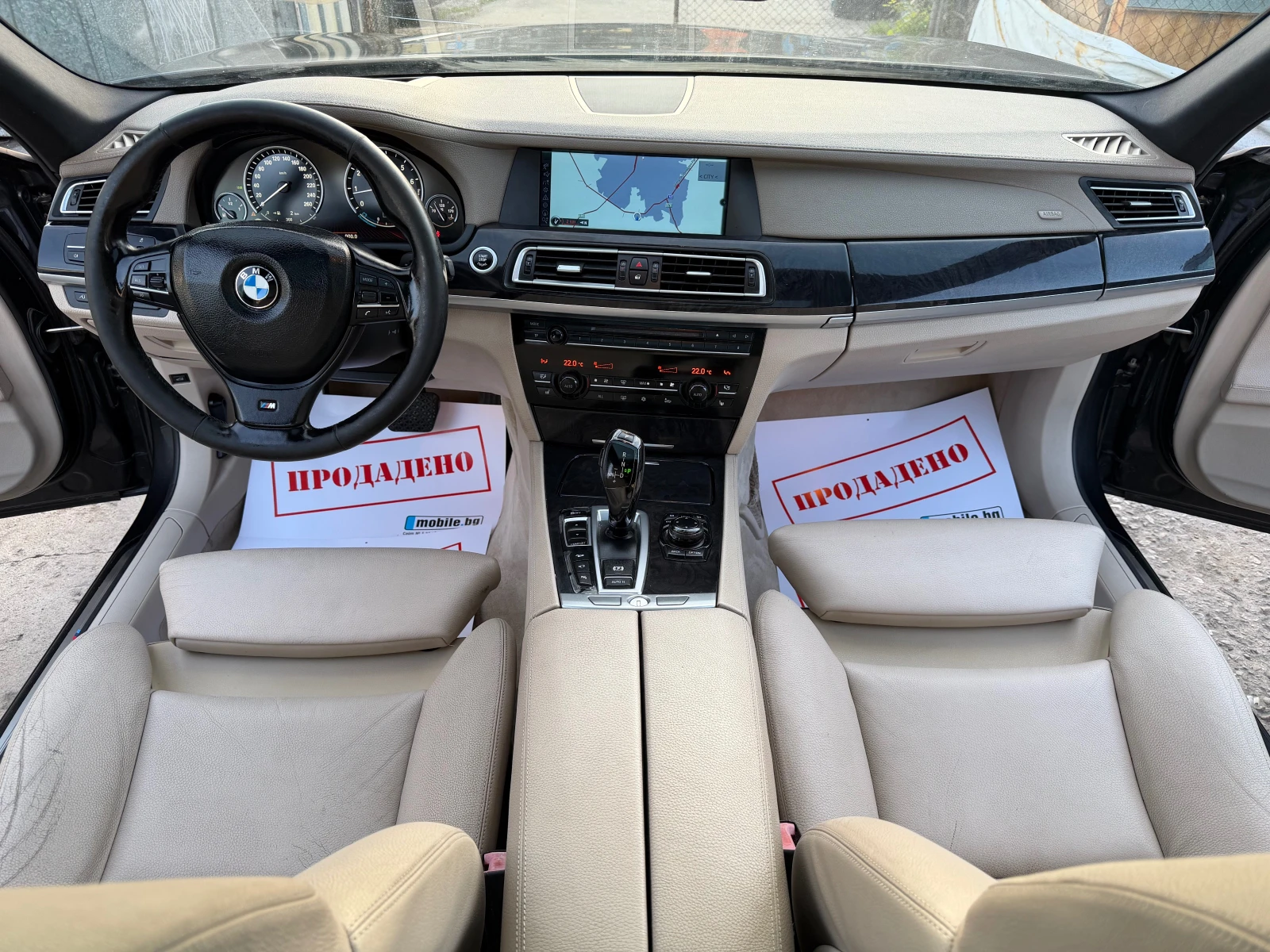 BMW 750 i X-DRIVE M-PAKET KLIMA NAVI FUUL SHVEICARIA NOVA, снимка 13 - Автомобили и джипове - 54230303