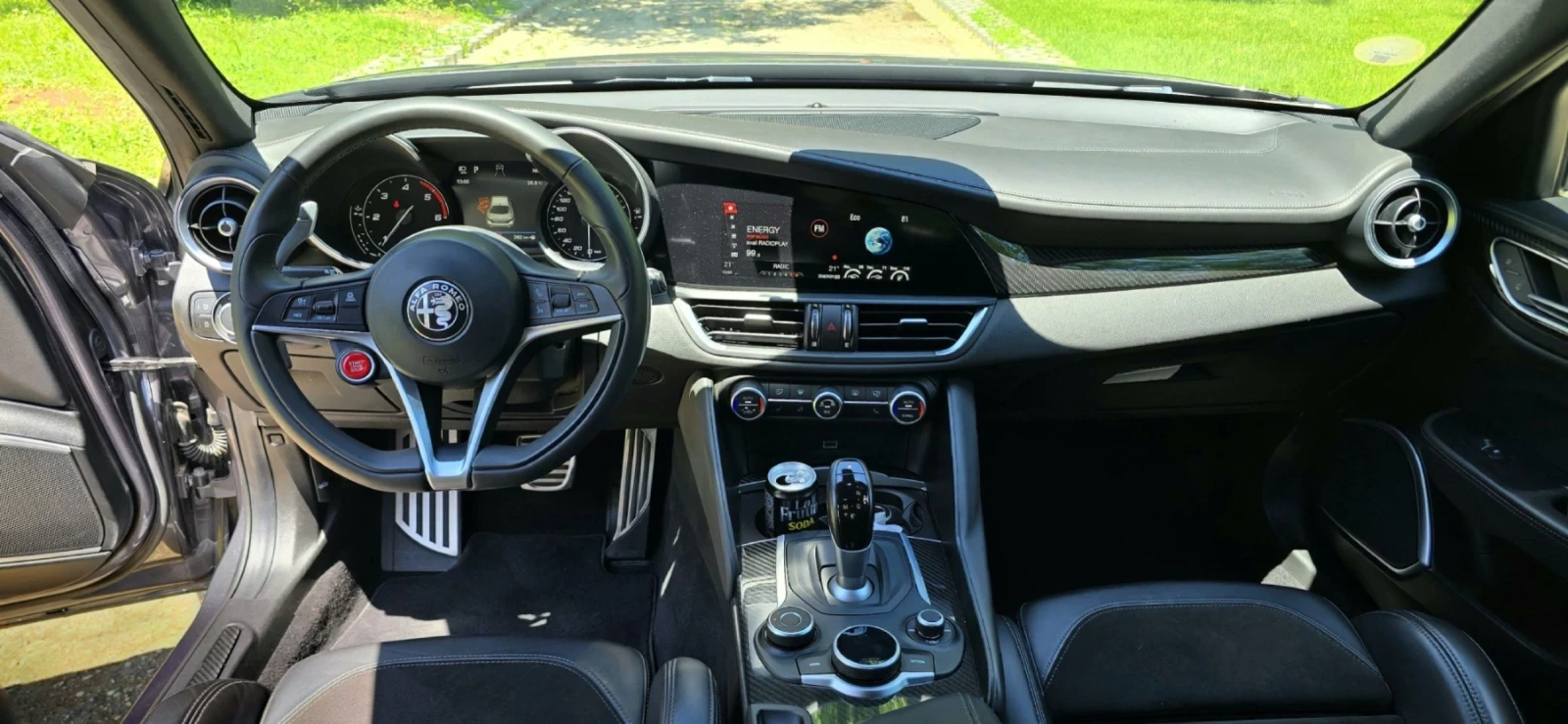 Alfa Romeo Giulia Alfa romeo giulia 2.2 veloce carbon steel 210hp , снимка 9 - Автомобили и джипове - 54808853