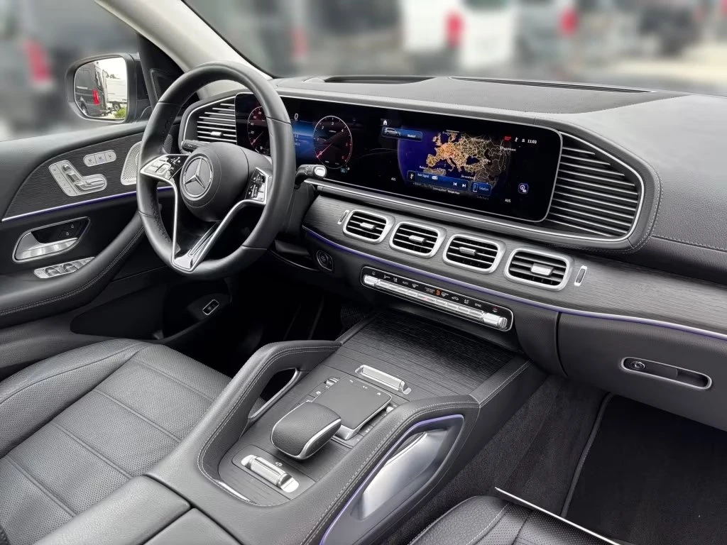 Mercedes-Benz GLS 450 d 4MATIC/AIRMATIC/360/LED/HEAD UP/BURMESTER/, снимка 13 - Автомобили и джипове - 55989392