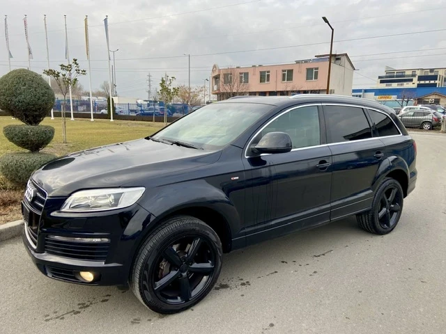 Audi Q7 3.0TDI-FULL S-LINE-ПАНОРАМА-7места-РЕАЛНИ КМ. - изображение 2