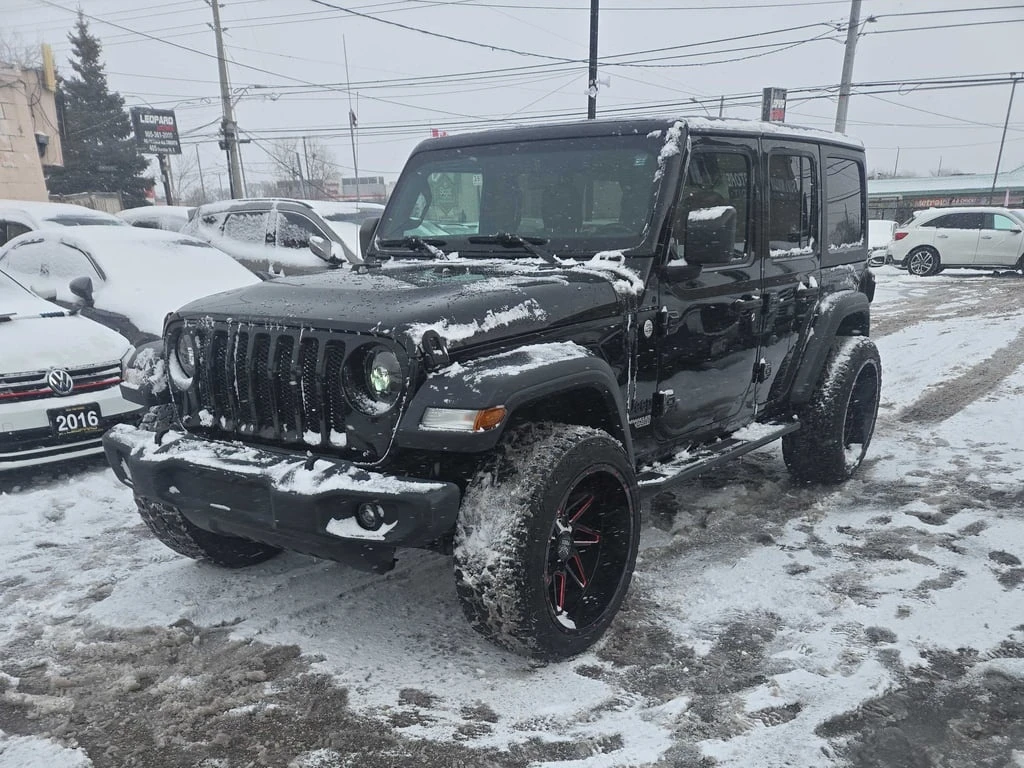 Jeep Wrangler * Unlimited Sport * CARFAX * ПОДГРЕВ* , снимка 1